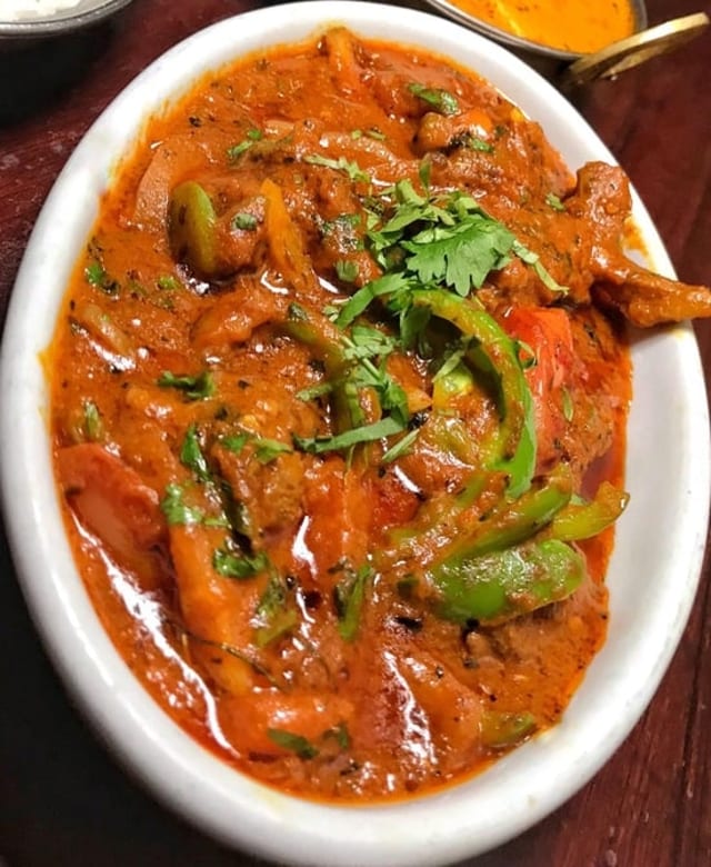 Lamb Jalfrezi.