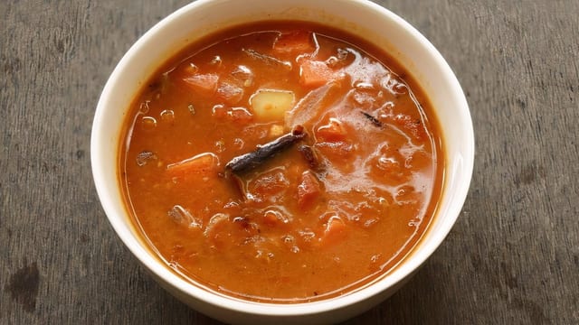 Hot & Sour Veg Soup.
