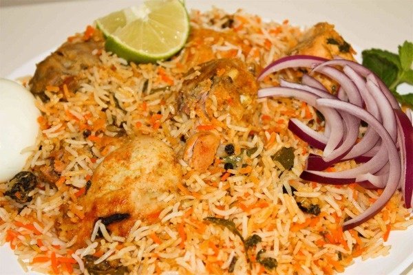 Chicken (with bone) Dum Biryani