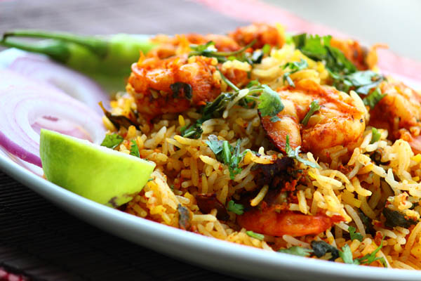 Shrimp Biryani